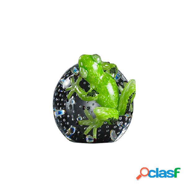 VG Sfera con rana - Oggetto decorativo