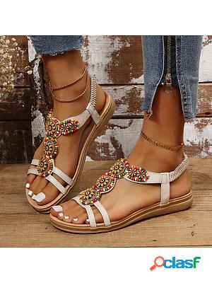 Womens Fashion Flat Sandals