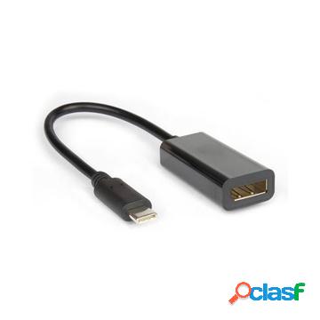 Xvauc-dp4k adattatore video usb c displayport nero