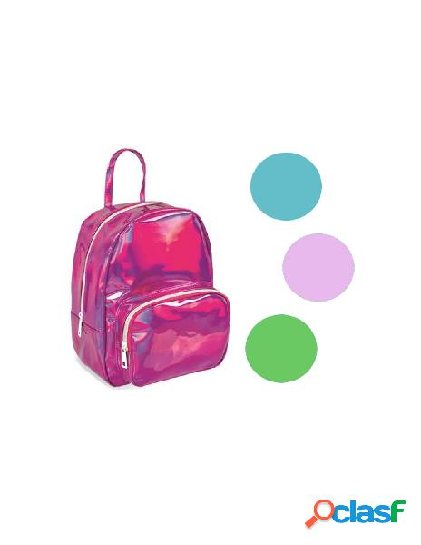 Zaino mini iridescent
